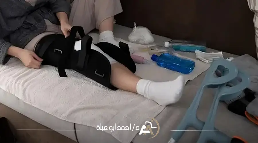طريقة النوم بعد عملية الرباط الصليبي